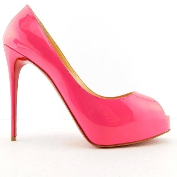 Christian Louboutin Shoes - 🌺CHRISTIAN LOUBOUTIN 👠 🌺Very Prive Pink Heels pumps size 37 EU